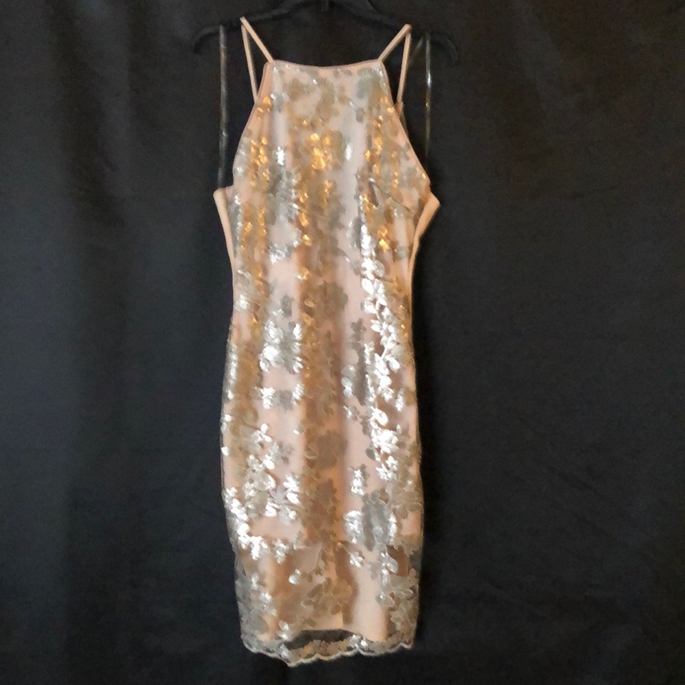 Casual light tan dress